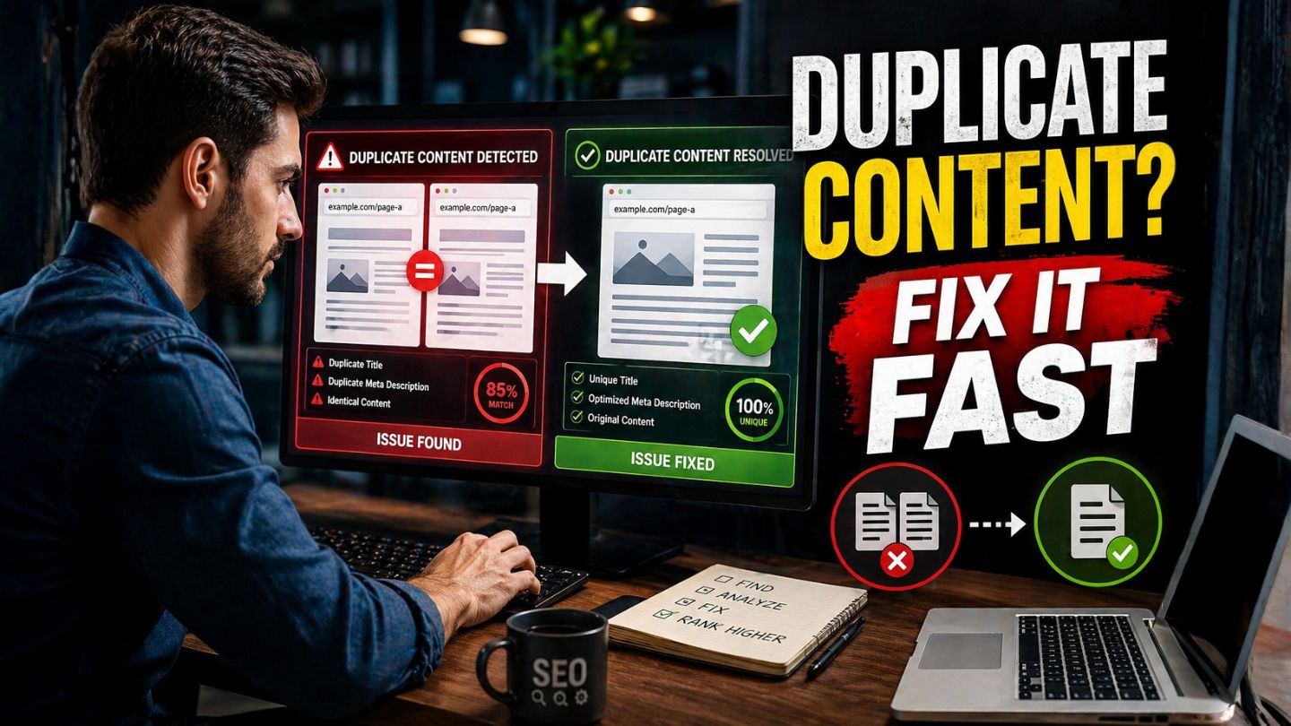 How to Find & Fix Duplicate Content Issues