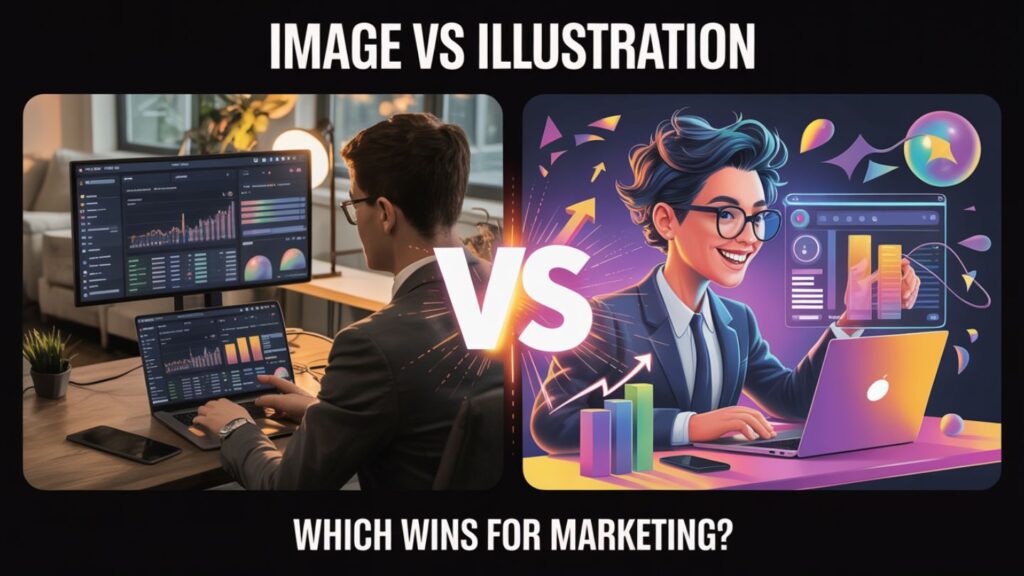 Image vs Illustration: Which Performs Better in Marketing?