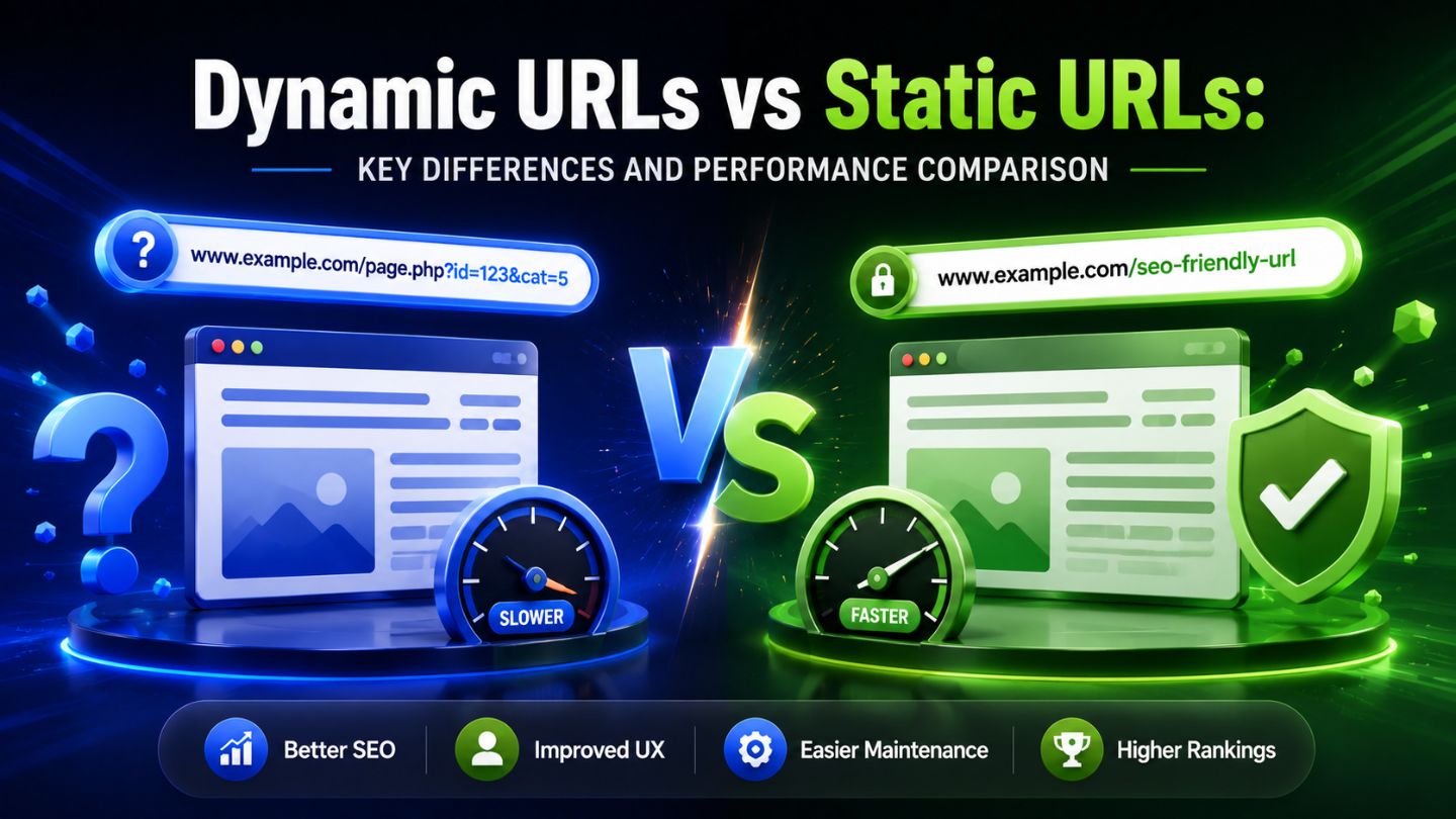 Dynamic URLs vs Static URLs: Key Differences and Performance Comparison