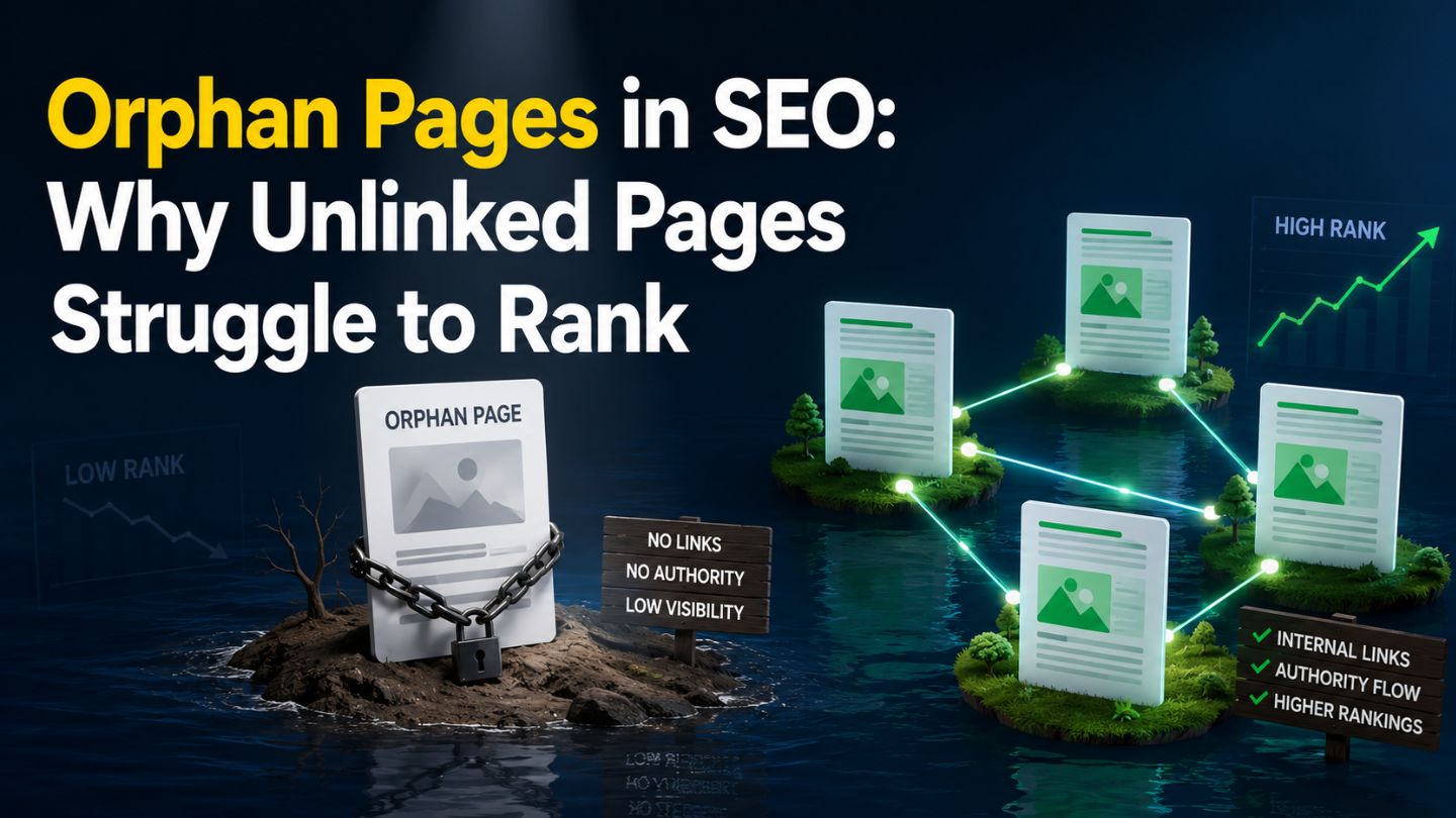 Orphan Pages in SEO: Why Unlinked Pages Struggle to Rank