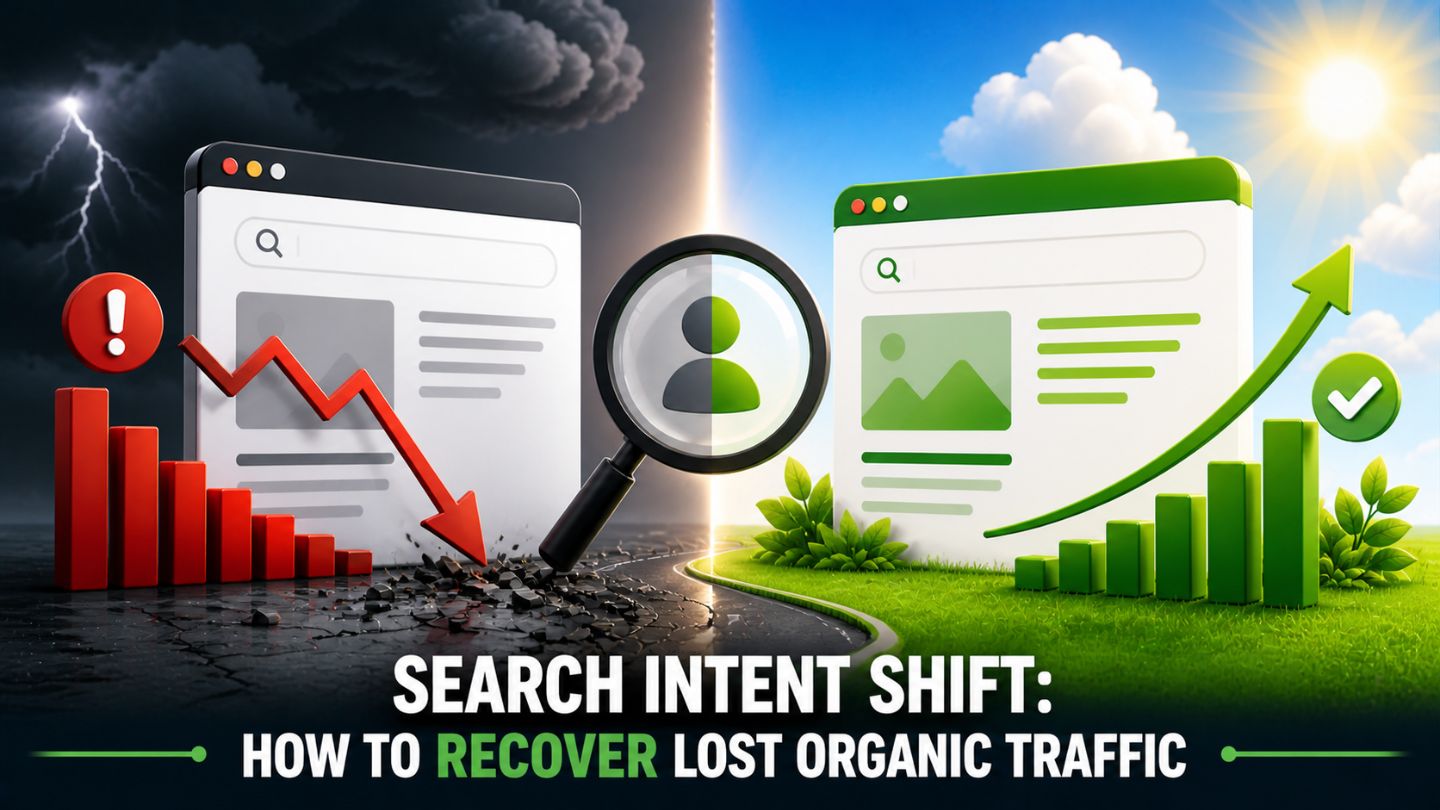 Search Intent Shift: How to Recover Lost Organic Traffic