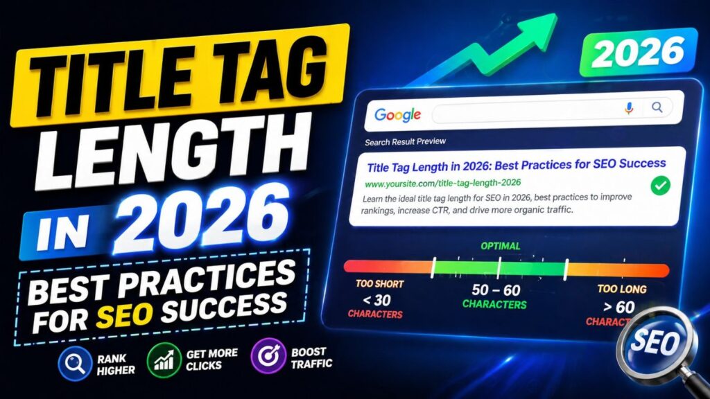 What Should the Title Tag Length Be In 2026: Best Practices for SEO Success