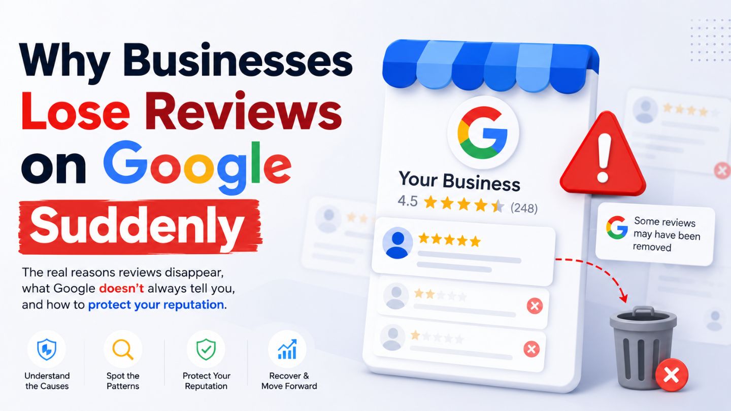 Why Businesses Lose Reviews on Google Suddenly