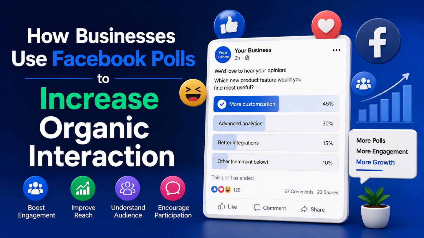 How Businesses Use Facebook Polls to Increase Organic Interaction