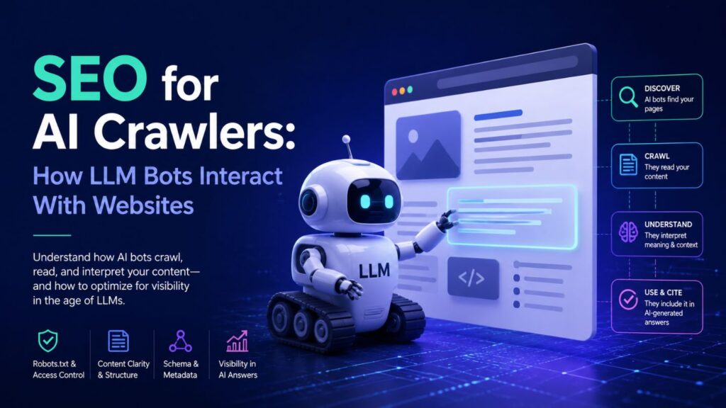 SEO for AI Crawlers: How LLM Bots Interact With Websites