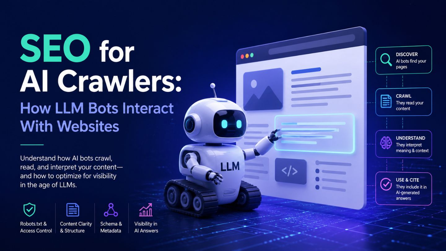 SEO for AI Crawlers: How LLM Bots Interact With Websites