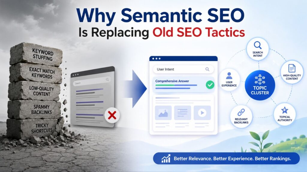 Why Semantic SEO Is Replacing Old SEO Tactics