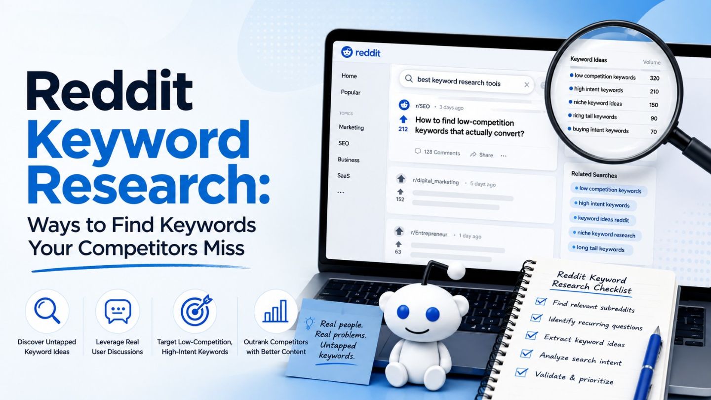 Reddit Keyword Research: Ways to Find Keywords Your Competitors Miss