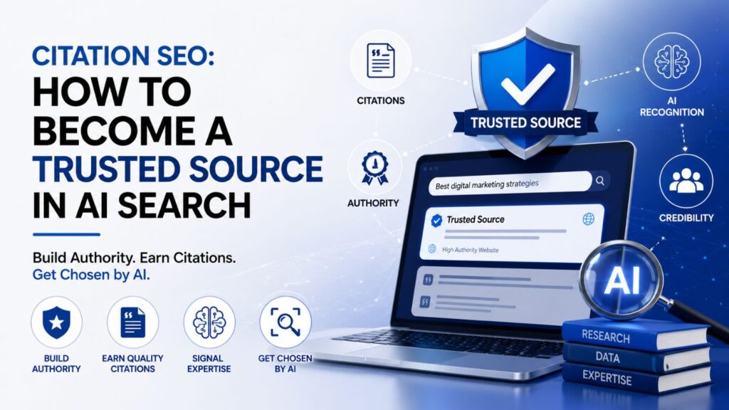 citation seo: how to become a trusted source in ai search