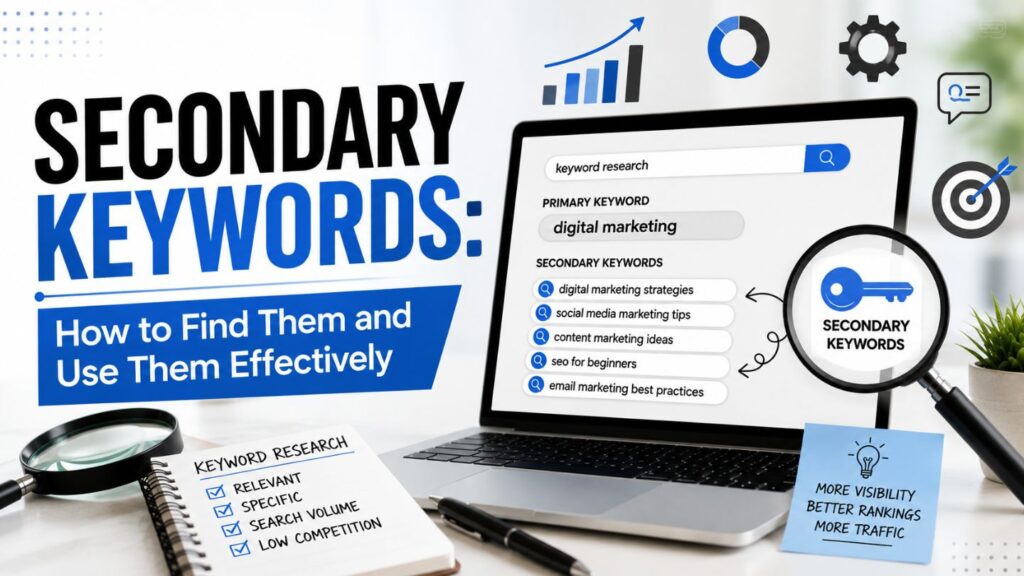 Secondary Keywords: How to Find Them and Use Them Effectively