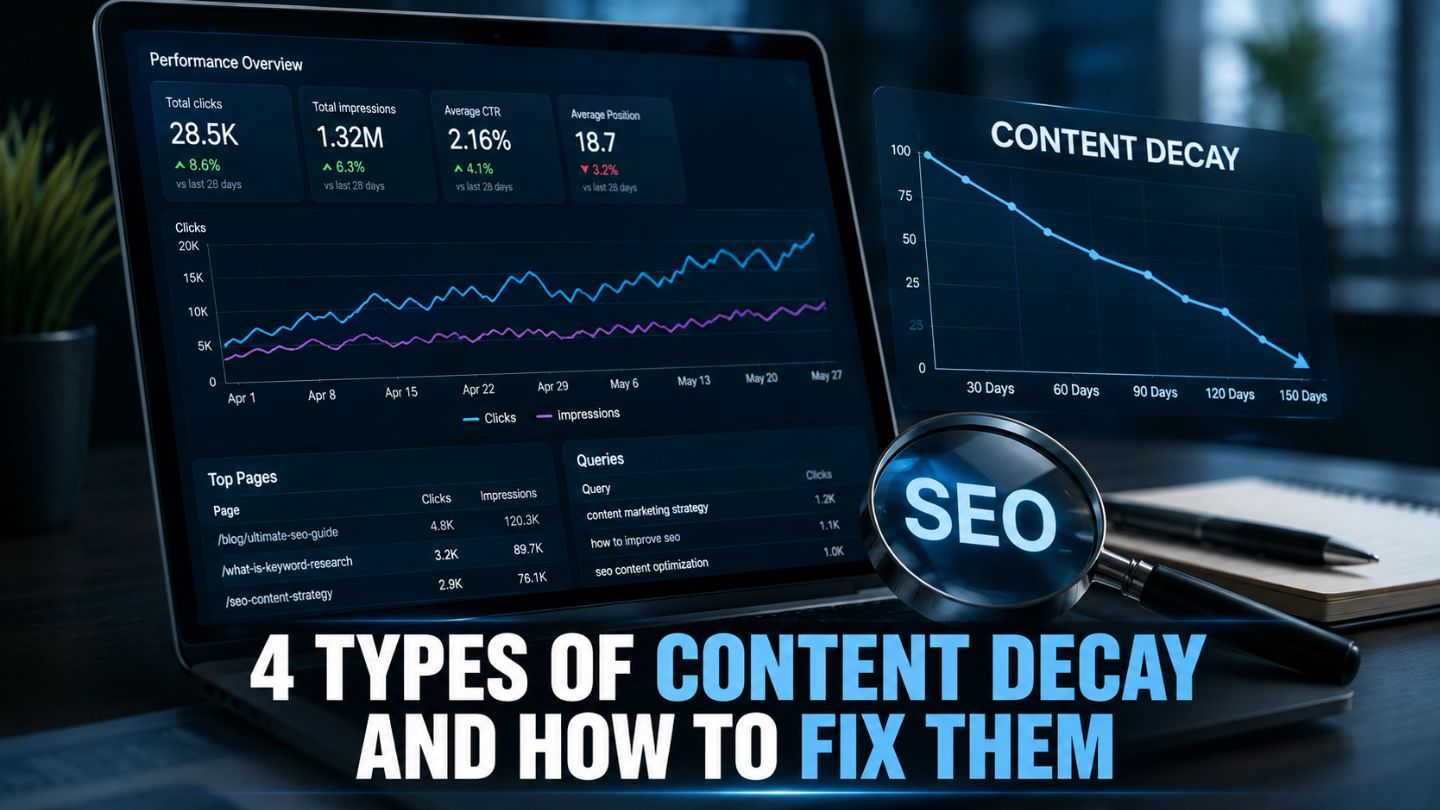 4 Types of Content Decay and How to Fix Them for Better SEO Performance