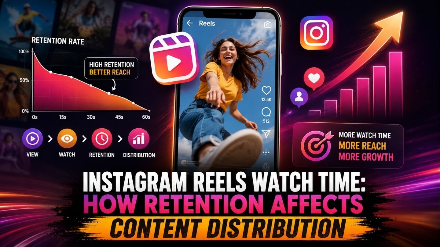 Instagram Reels Watch Time: How Retention Affects Content Distribution