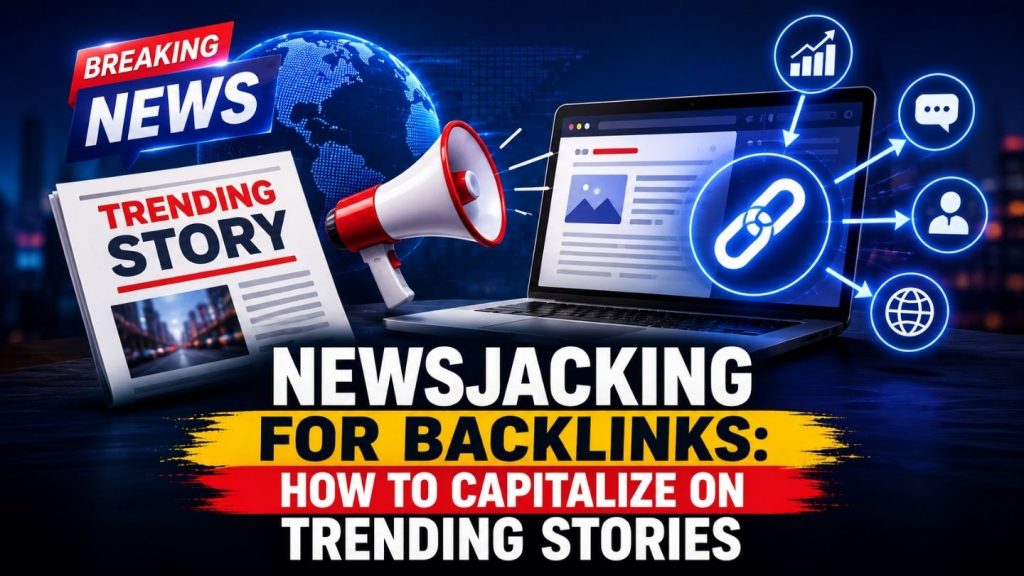Newsjacking for Backlinks: How to Capitalize on Trending Stories