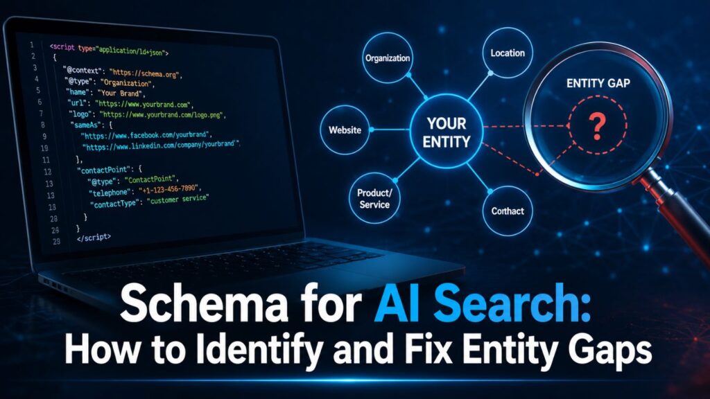 Schema for AI Search: How to Identify and Fix Entity Gaps